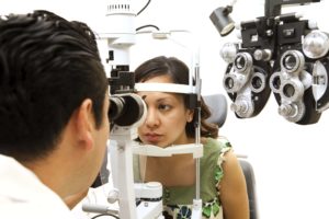 Following your procedure, your eye(s) will be examined with a slit lamp microscope